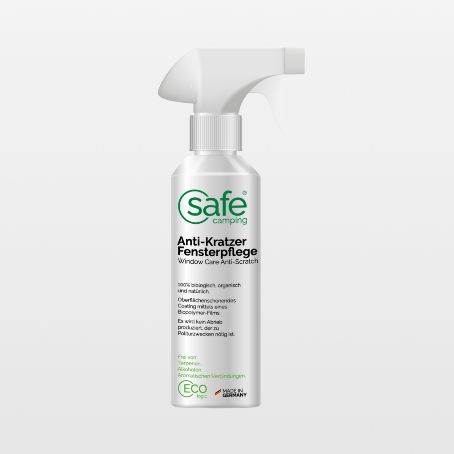 Anti-Kratzer Fensterpflege