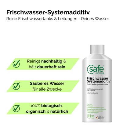 Tankhygiene Pflege-System – Für Frischwasser- & Abwassertanks