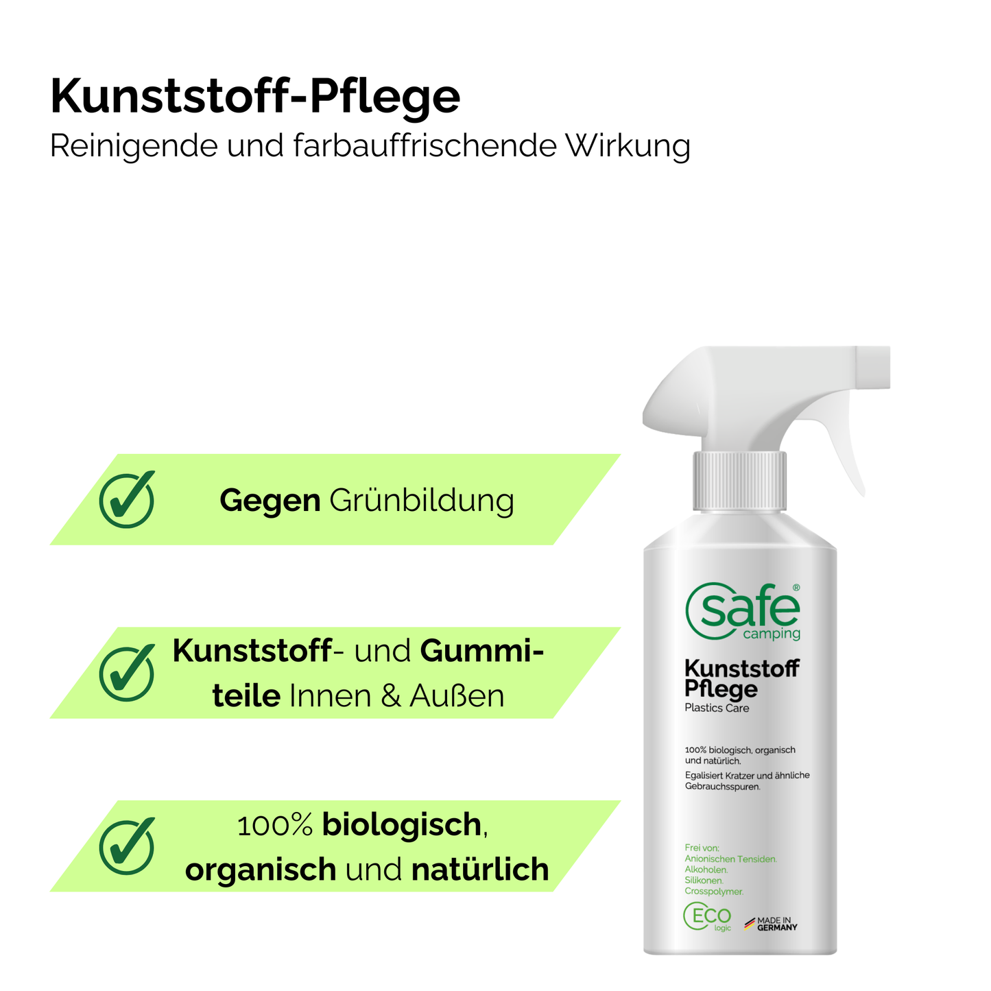 Innenraum Pflege-System – Spezialreiniger für Kunststoff & Boden