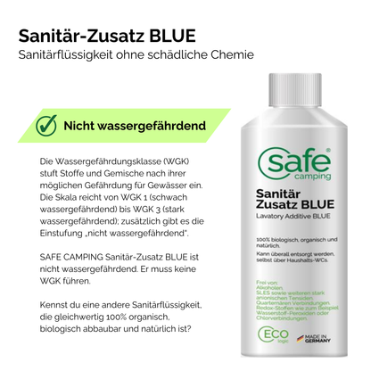 Tankhygiene Pflege-System – Für Frischwasser- & Abwassertanks
