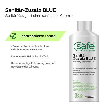 Tankhygiene Pflege-System – Für Frischwasser- & Abwassertanks