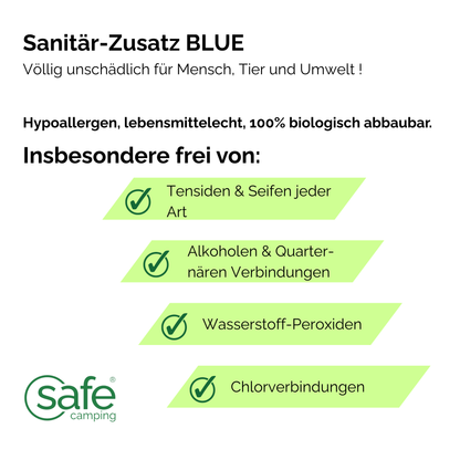 Tankhygiene Pflege-System – Für Frischwasser- & Abwassertanks