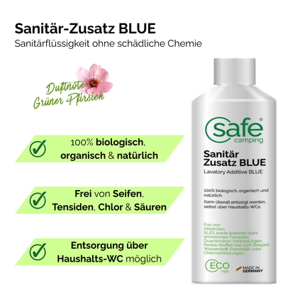 Tankhygiene Pflege-System – Für Frischwasser- & Abwassertanks