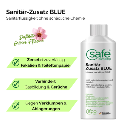 Tankhygiene Pflege-System – Für Frischwasser- & Abwassertanks
