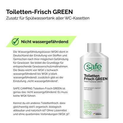 Tankhygiene Pflege-System – Für Frischwasser- & Abwassertanks