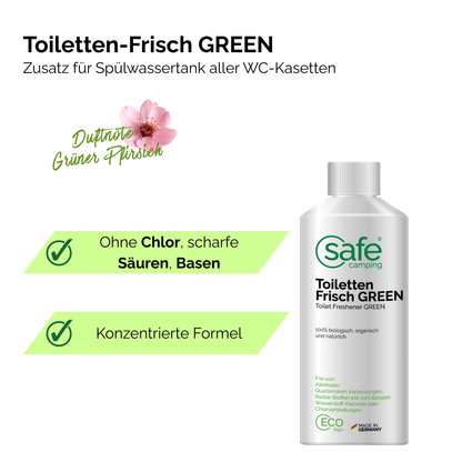 Tankhygiene Pflege-System – Für Frischwasser- & Abwassertanks