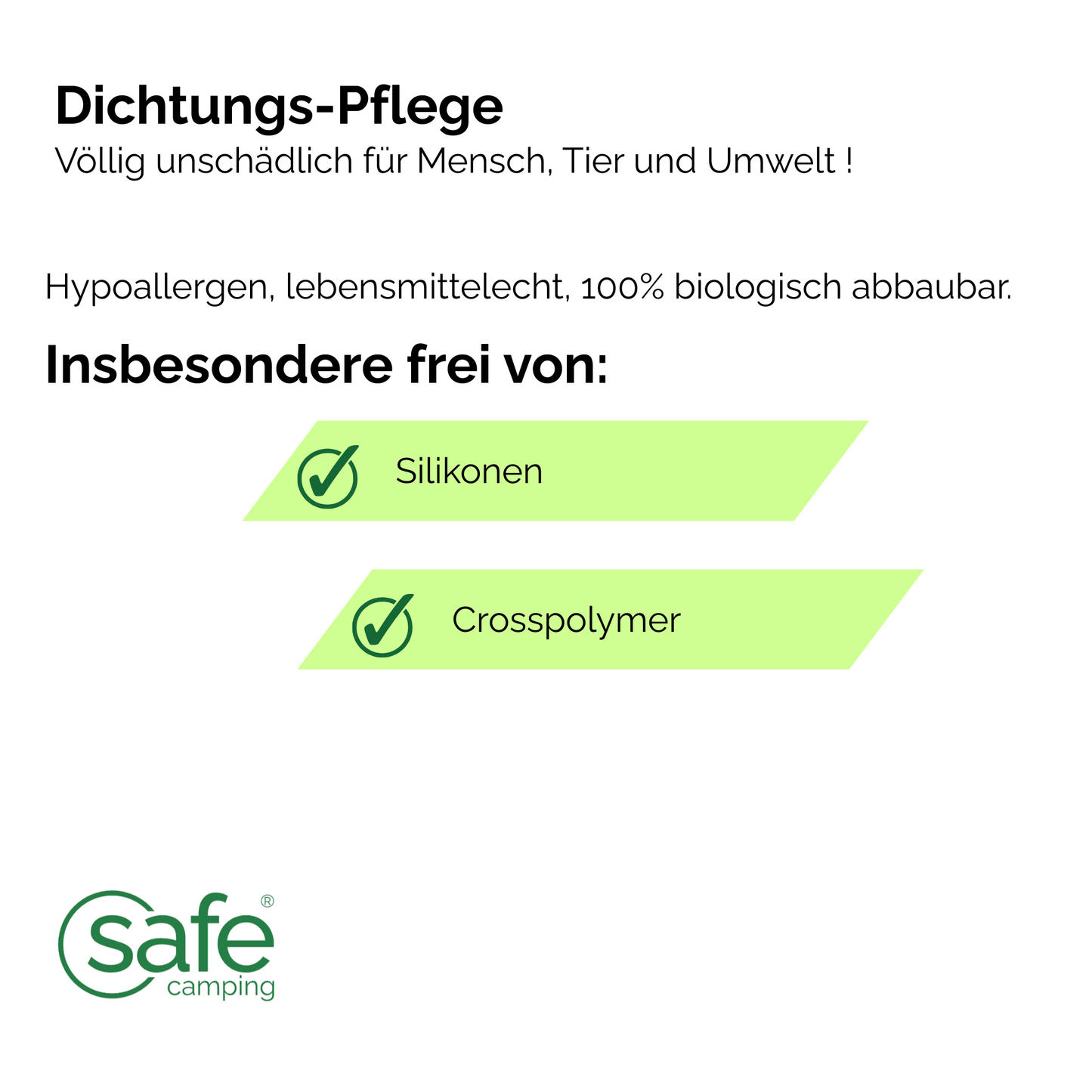 Dichtungs-Pflege