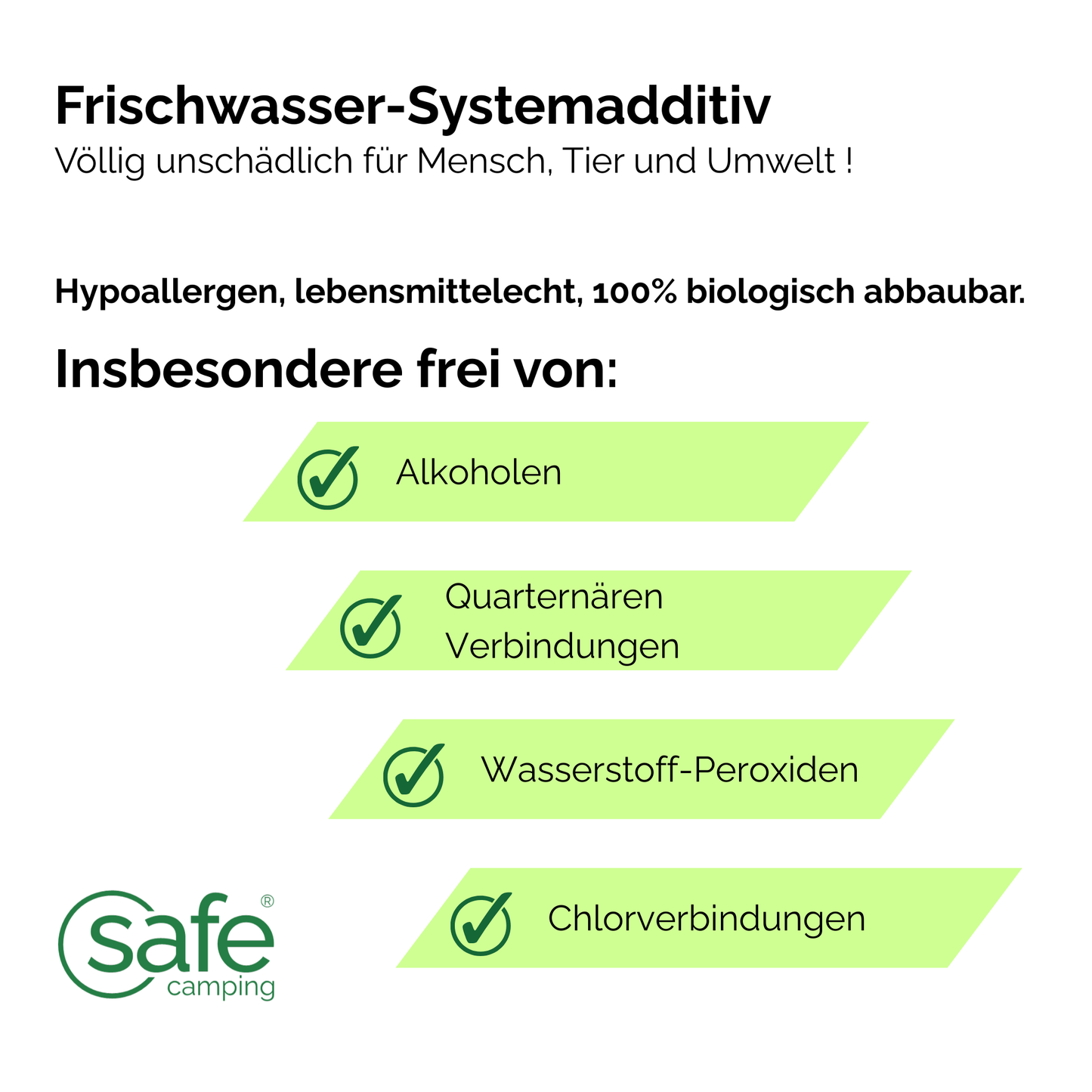 Frischwasser-Systemadditiv