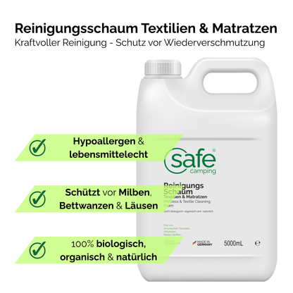 Reinigungsschaum Textilien & Matratzen