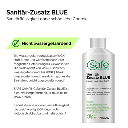 Sanitär-Zusatz BLUE