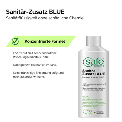 Sanitär-Zusatz BLUE