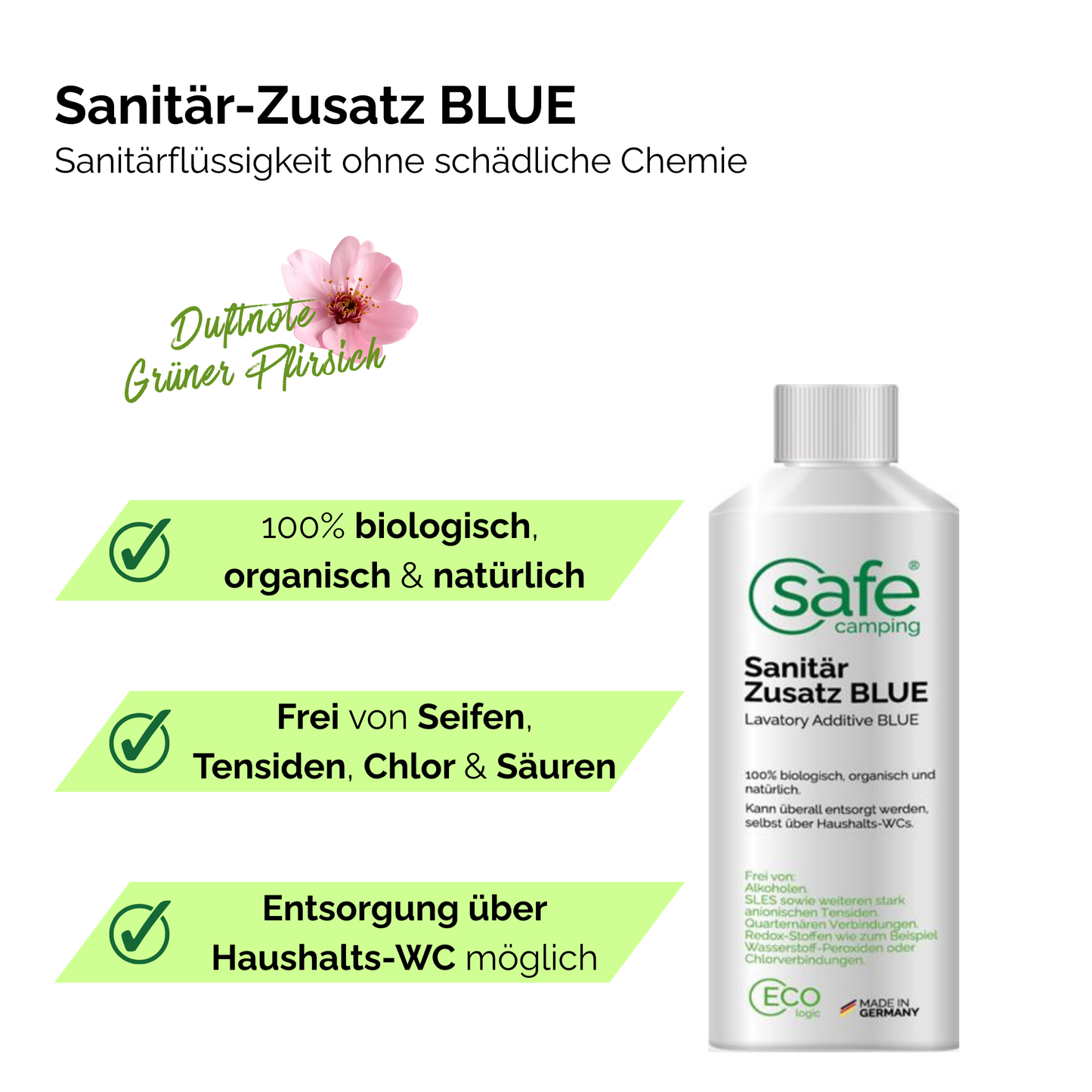 Sanitär-Zusatz BLUE